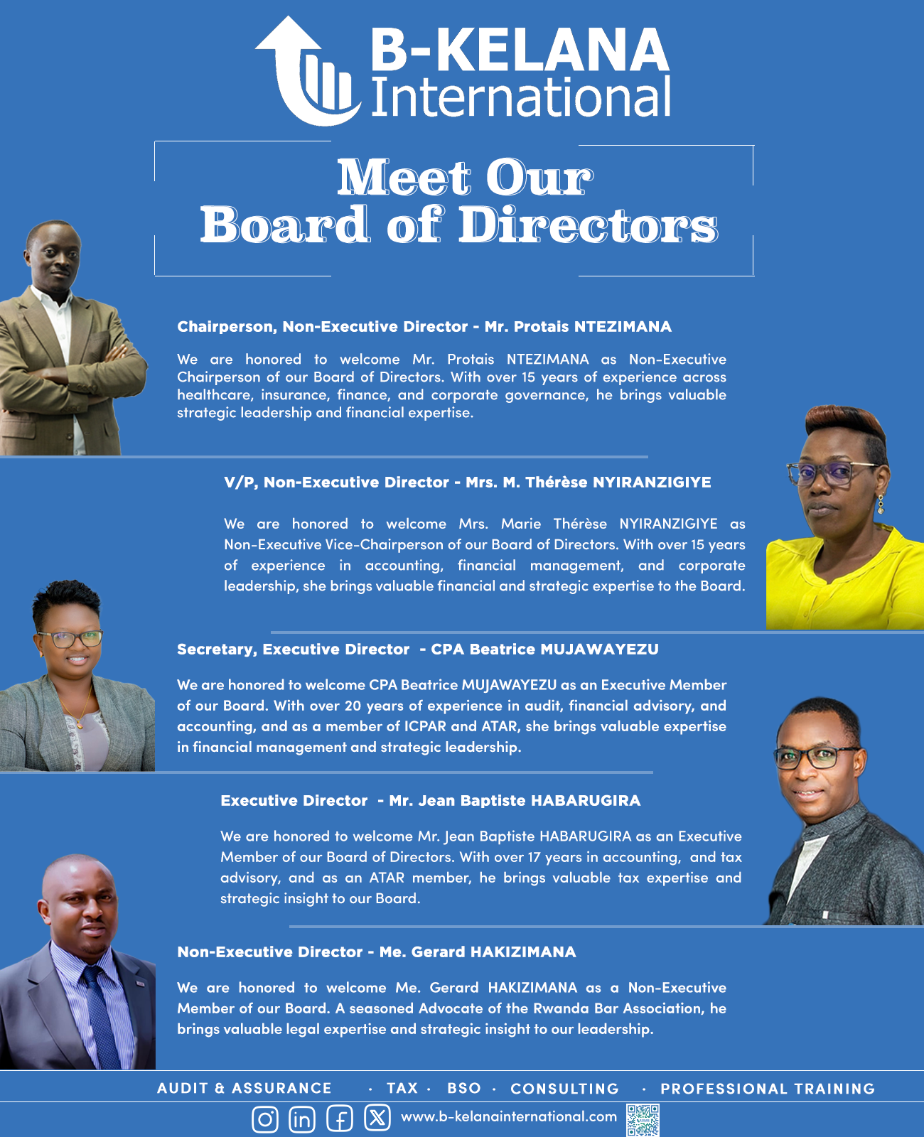 Meet the Board of Directors of B-KELANA International 
