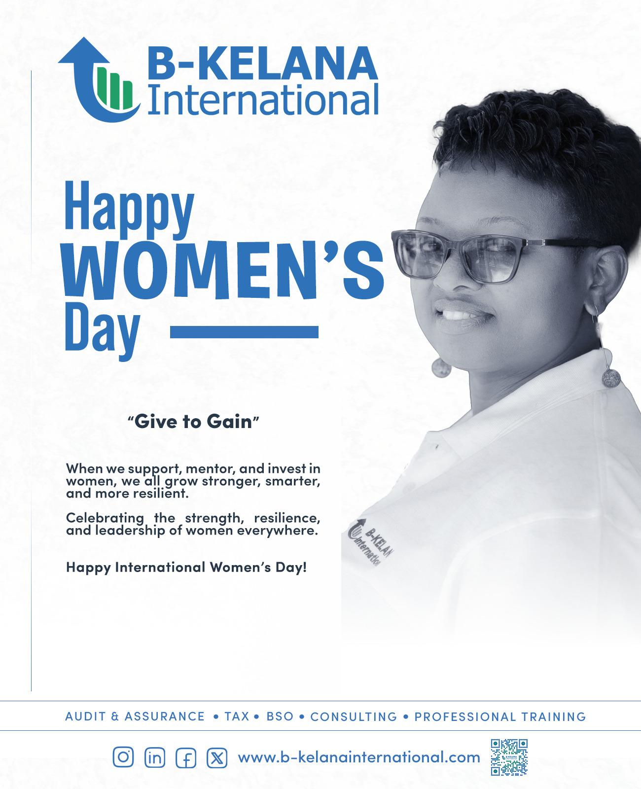 International Women’s Day 2026 theme — “Give to Gain”